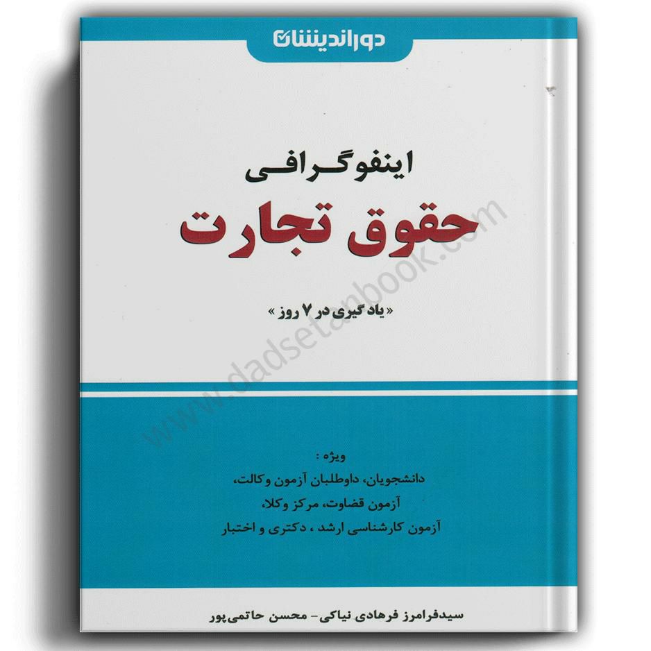 کتاب اینفوگرافی حقوق تجارت-دوراندیشان